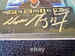 2019-20 Upper Deck Premier Retro Plexi #03P-WG Wayne Gretzky Autographed Rare