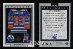 2019-20 Upper Deck SP Game Used Frameworks Wayne Gretzky #FW-WG HOF 06or