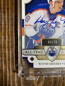 2019-20 Upper Deck The Cup WAYNE GRETZKY All-Time Alum Auto # /25 Oilers