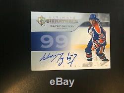2019-20 Upper Deck Ultimate Signatures Wayne Gretzky Auto Oilers RARE