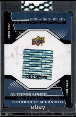 2019 Upper Deck Buybacks Wayne Gretzky Shining Stars Gold Ink Auto 10/10