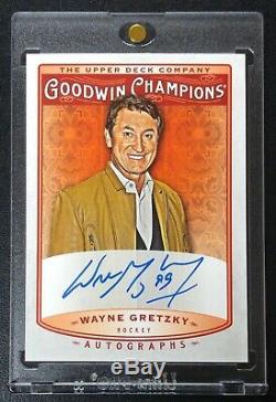 2019 Upper Deck Goodwin Champions Autographs Wayne Gretzky AUTO Group A 111,048