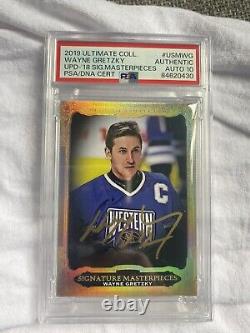 2019 Upper Deck Ultimate Wayne Gretzky Masterpiece Signatures Autograph! HOF