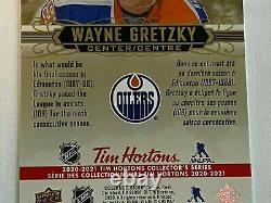 2020-21 Tim Hortons WAYNE GRETZKY Tribute Upper Deck Card 1/12000 Packs #WGT-1