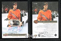 2020-21 Upper Deck SP Signature Edition Legends UD Canvas Wayne Gretzky Auto HOF