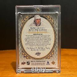 2020-21 Upper Deck Stature Wayne Gretzky Portrait Red Auto Patch Glove /3