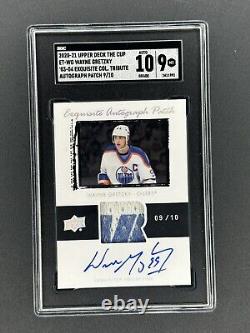2020 The Cup Wayne Gretzky 03/04 Exquisite Rpa Tribute Nike Logo Patch Auto /10