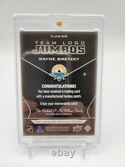 2021-22 Upper Deck Black Diamond WAYNE GRETZKY Team Logo Jumbos Patch All-Star