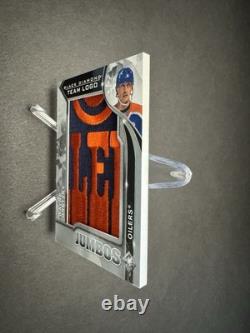 2021-22 Upper Deck Black Diamond Wayne Gretzky Team Logo Jumbos