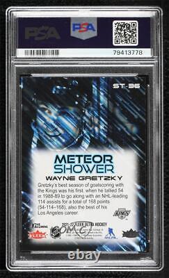 2021-22 Upper Deck Fleer Ultra Meteor Shower Wayne Gretzky #ST-36 PSA 9 MINT HOF