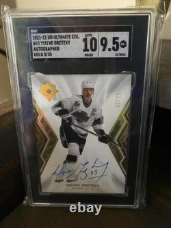 2021-22 Upper Deck Ultimate Collection Legends Wayne Gretzky #99 Gold /35