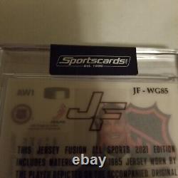 2021 Jersey Fusion JF-WG85 Wayne Gretzky Card upper deck trophy hologram aw1