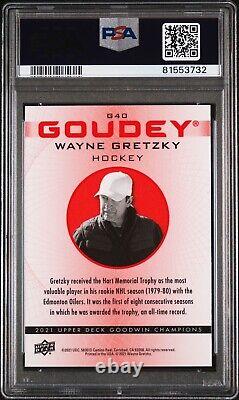 2021 Upper Deck Goodwin Champions Goudey Platinum Color Wheel #G40 Wayne Gretzky