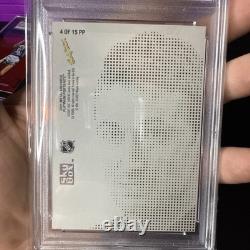 2021 Upper Deck Metal Universe Wayne Gretzky Platinum Portait Oilers PSA 9