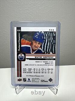 2022-23 UD Parkhurst Champions Legend Red Wayne Gretzky 08/51 Oilers #326