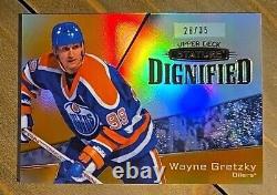 2022-23 UD Stature Dignified Orange Wayne Gretzky /35 EDMONTON OILERS #D-1