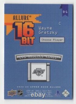 2022-23 Upper Deck Allure -Wayne Gretzky SSP 16-Bit Los Angeles Kings