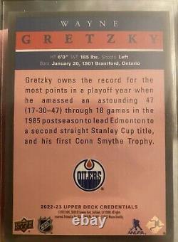 2022-23 Upper Deck Credentials Fleer Provisions Easter Egg Wayne Gretzky