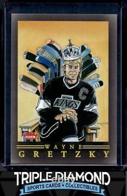 2022-23 Upper Deck Credentials Fleer Provisions Wayne Gretzky Easter Egg B997