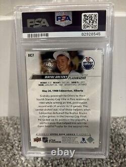 2022-23 Upper Deck Day With The Cup Flashbacks #DC7 Wayne Gretzky Oilers PSA 10