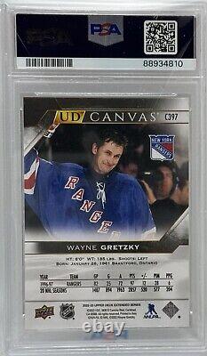 2022-23 Upper Deck Extended Wayne Gretzky UD Canvas #C397 Black & White