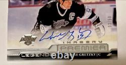 2022-23 Upper Deck Premier Hockey WAYNE GRETZKY Imagery Legends Auto SSP /50