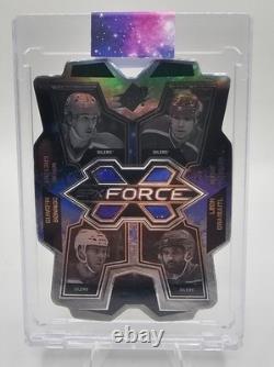 2022-23 Upper Deck SPx Force Gretzky McDavid Draisaitl Messier Oilers Die-Cut