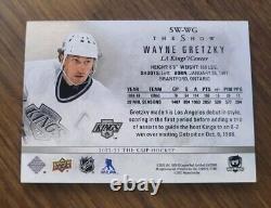 2022-23 Upper Deck The Cup Wayne Gretzky SP The Show White #66/99 Kings