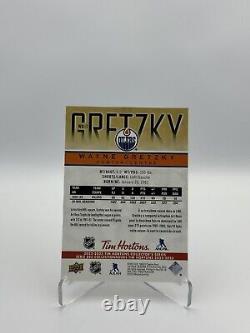 2022-23 Upper Deck Tim Hortons Wayne Gretzky Tribute! Ultra Rare! Ssp