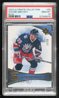2022 Ultimate Collection Legends Blue 39/99 Wayne Gretzky PSA 10 GEM MT HOF 0i7t