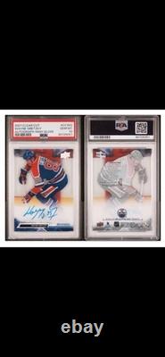 2022 Upper Deck Clear Cut 2021-22 Wayne Gretzky Autograph-high Gloss 10/10 Psa10