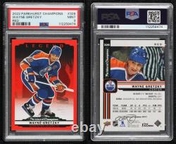 2022 Upper Deck Parkhurst Champions Legends Red /51 Wayne Gretzky PSA 9 MINT HOF