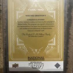 2022 Wayne Gretzky Upper Deck Prominent Cuts Autograph 1 Of 5