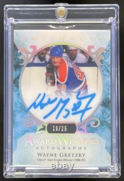 2023-24 Upper Deck Artifacts Award Winners #AWA-WG Wayne Gretzky Auto /25