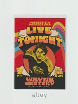 2023-24 Upper Deck Credentials Wayne Gretzky Live Tonight