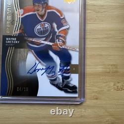 2023-24 Upper Deck Premier Auto GOLD Wayne Gretzky Edmonton Oilers /10 RARE
