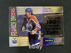 2023-24 Upper Deck Synergy Fearless Leaders Wayne Gretzky 24/25 Gold Ld-1