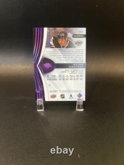 2023-24 Upper Deck Synergy Purple Autograph #61 Wayne Gretzky 03/15