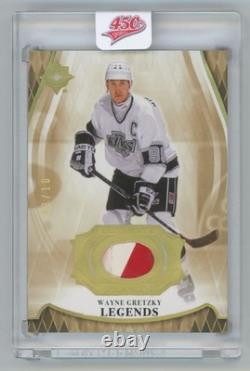 2023-24 Upper Deck Ultimate Planks Legends Wayne Gretzky 03/10