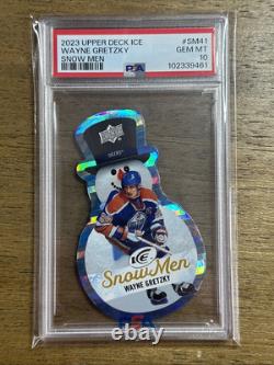 2023 Ud Ice Wayne Gretzky Snow Men #s41 Psa Gem Mint 10