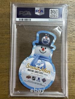 2023 Ud Ice Wayne Gretzky Snow Men #s41 Psa Gem Mint 10