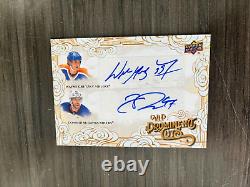 2023 Upper Deck National Connor McDavid / Wayne Gretzky Dual Auto #'d 1/5