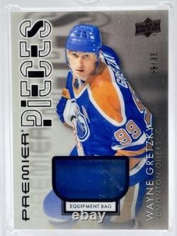 2024-25 UD Premier WAYNE GRETZKY Pieces Equipment Bag Relic Oilers HOF 09/35