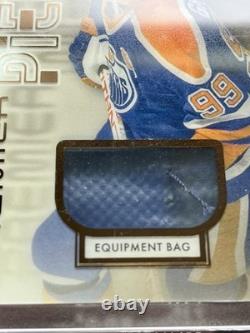 2024-25 UD Premier WAYNE GRETZKY Pieces Equipment Bag Relic Oilers HOF 09/35
