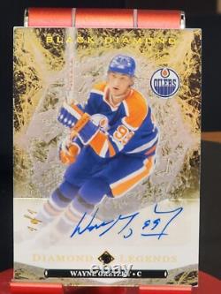 2024-25 Upper Deck Black Diamond Diamond Legends 1/1 Wayne Gretzky Autograph