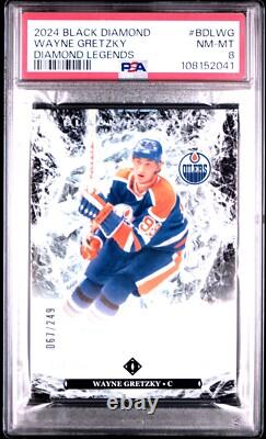 2024-25 Upper Deck Black Diamond Diamond Legends Wayne Gretzky #BDL-WG /249