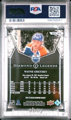 2024-25 Upper Deck Black Diamond Diamond Legends Wayne Gretzky #BDL-WG /249