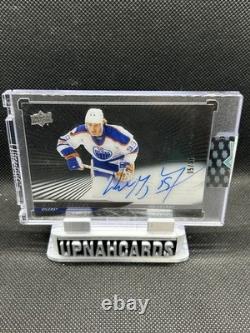 2024-25 Upper Deck Clear Cut Wayne Gretzky Outburst Auto /25