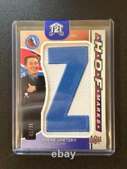 2024-25 Upper Deck SP Game Used HOF Marks Gretzky Patch 07/35 Wayne Gretzky