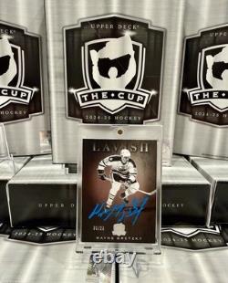 2024/25 Upper Deck The Cup WAYNE GRETZKY On-Card AUTO /25! Insane Product Hit